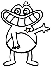 Dibujo gratuito - Sheriff Toadster - Garten of Banban 2