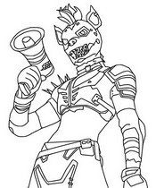 Image to color - Ringmaster Scarr - Fortnite - Wrecked