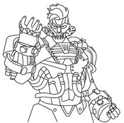 Drawing to color - Megalo Don - Fortnite - Wrecked