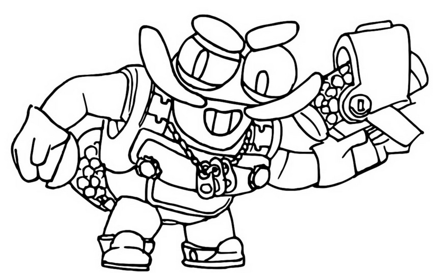 Coloring page Clancy