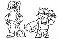 Dibujo para imprimir - Clancy & Berry - Brawl Stars - Classic