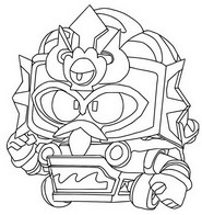 Hoja para colorear - R-T Poseidón - Brawl Stars - Classic