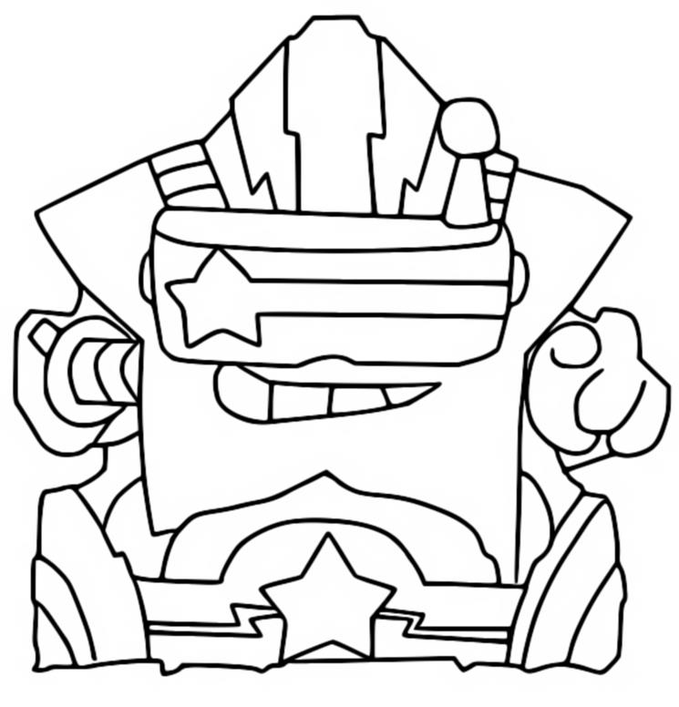 Coloring page Galacticool