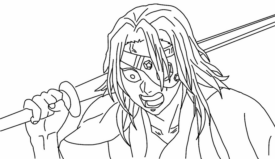 Coloring page Tengen Uzui