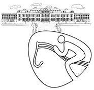 Lámina para colorear - Paseos a caballo en el Palacio de Versalles - Deportes París