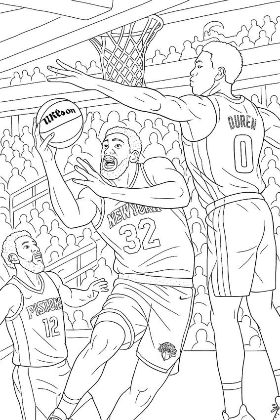 Kolorowanka Karl-Anthony Towns