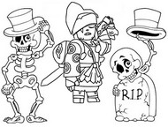 Dibujo gratuito - Kenji - Brawl Stars - Halloween