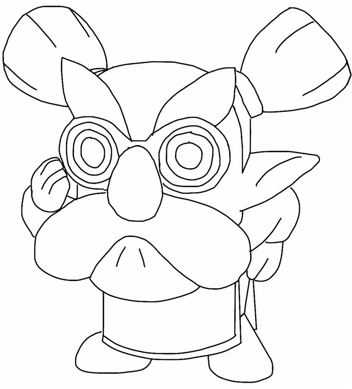 Coloring page Lueburry