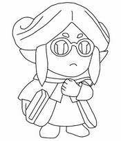 Coloring sheet - Minister Lefte - The Legend of Zelda - Echoes of Wisdom