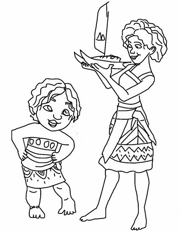 Coloring page Simea & Loto