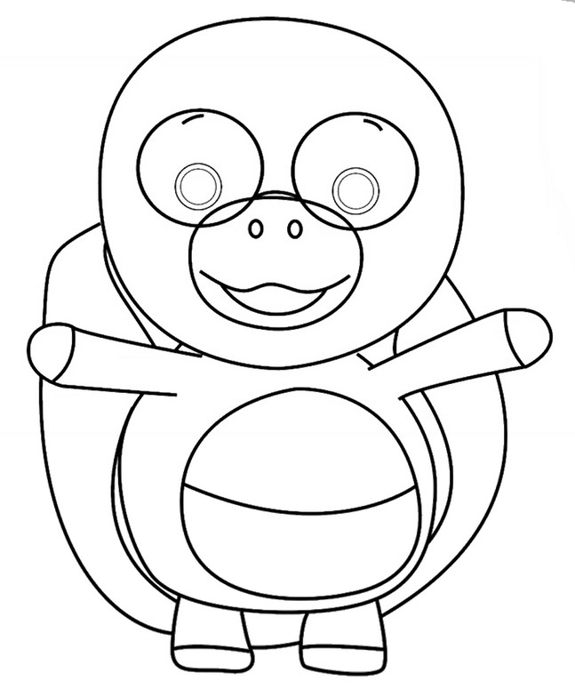 Coloriage Teshi