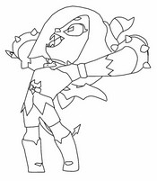 Coloring page Impie Colette