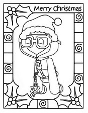 Coloriage Joyeux Noël