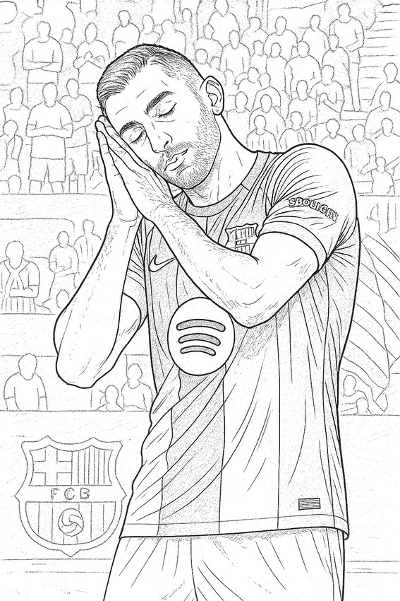 Disegno da colorare Fabian Torres