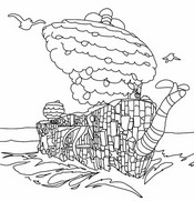 Hoja para colorear - ¡Bienvenidos a bordo! - Mario y Luigi Brothership