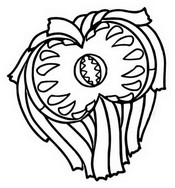 Dibujo descargable - boca abierta - Poppy Playtime 4 - Yarnaby
