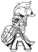 Dibujo para imprimir - Maisie bizarra - Brawl Stars - Estudios Starr de Animación 2