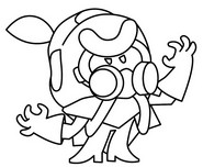 Dibujo gratuito - Cordelius de papel - Brawl Stars - Estudios Starr de Animación 2