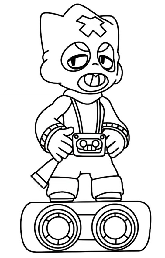 Coloring page Ollie