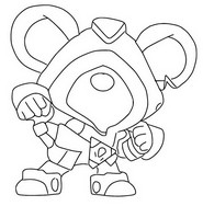 Coloring page Moon Driller Moe

