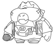 Coloring page Bye Bye Buzz