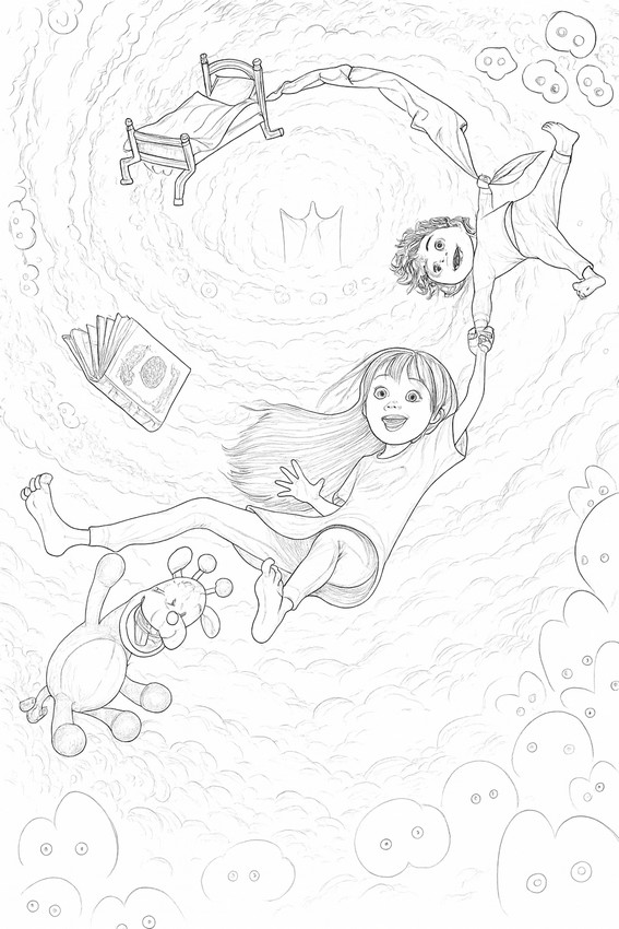 Ausmalblatt - In deinen Träumen - Netflix 2025