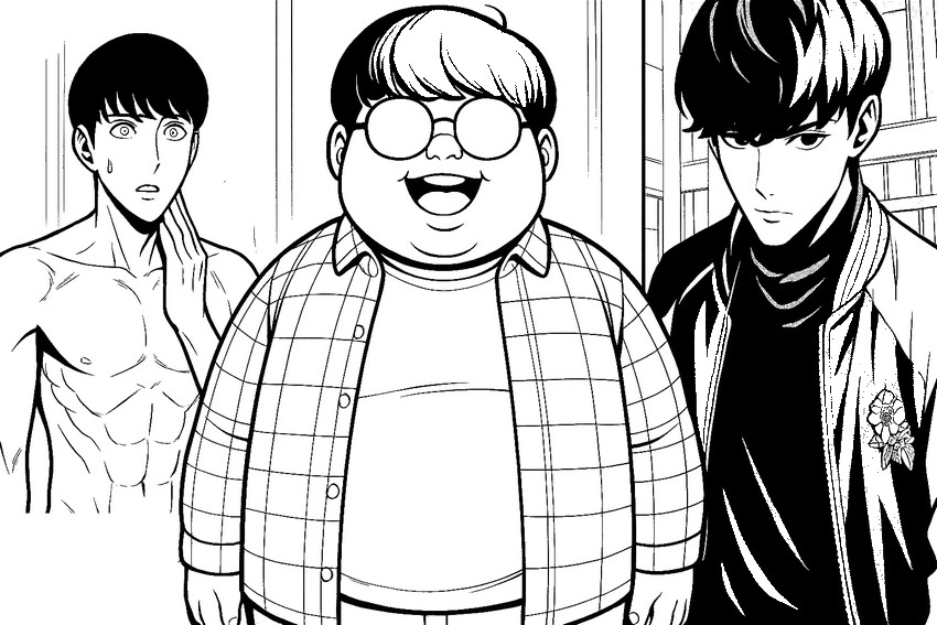 Disegno da colorare Lookism