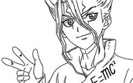 Disegno da colorare Dr Stone
