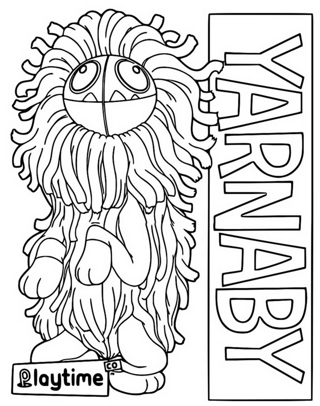 Desenho para colorir Yarnaby