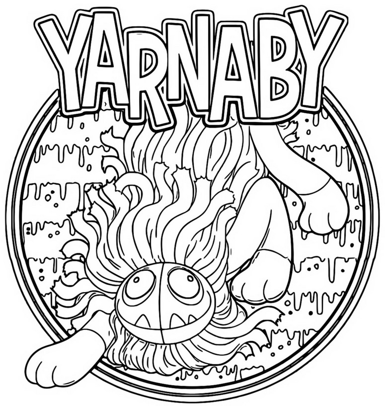 Desenho para colorir Yarnaby