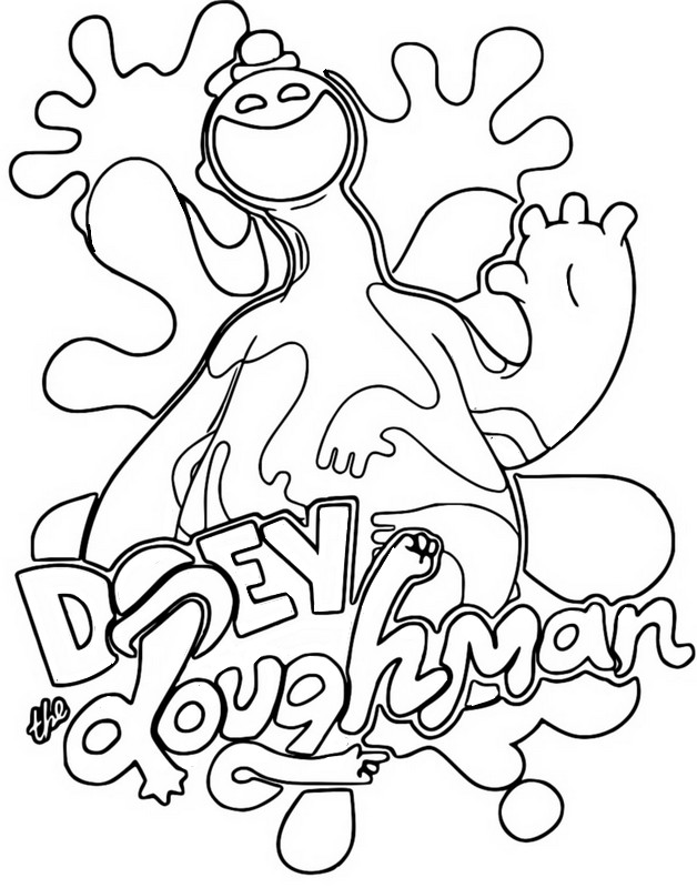 Desenho para colorir Poppy Playtime 4 - Doey