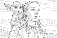 Dibujo para imprimir - La leyenda de Ochi - Películas en cines en 2025