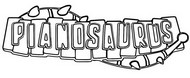 Imagen para colorear - Logo - Poppy Playtime 4 - Pianosaurus