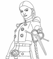 Disegno da colorare - Cassidy Quinn

 - Fortnite - Fuorilegge