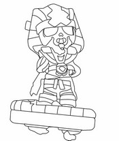 Coloring page Pharaollie