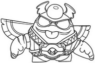 Coloring page Scarab Squeak