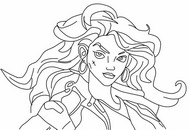 Dibujo para colorear - Kimberly - Last War Survival