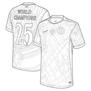 Downloadable coloring - World champions - FIFA Club World Cup 2025