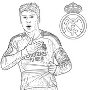 Downloadable coloring - Gonzalo Garcia - FIFA Club World Cup 2025
