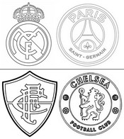 Dibujo para colorear Semifinales