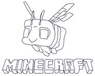 Imagen para colorear - la pelicula - Una película de Minecraft