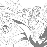 Dibujo para imprimir - Jax: experto en combate - Mo Co