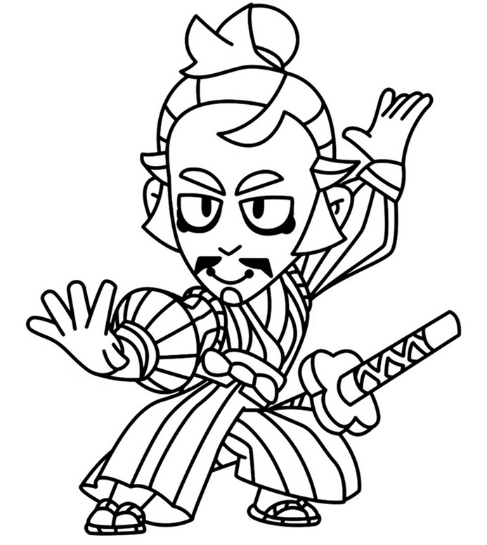 Coloring page Wanderer Gray