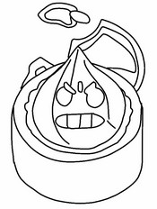 Coloring page Wasabi Power