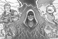 Drawing to color - Emperor Palpatine - Fortnite - Star Wars