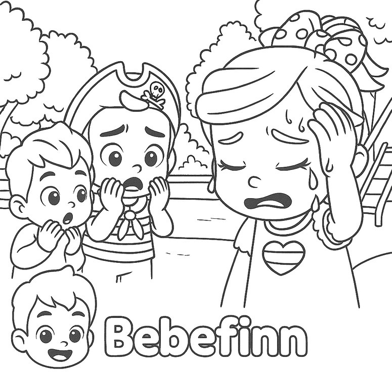 Coloring page I've Got a Boo Boo