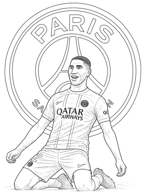 Coloring page Hakimi