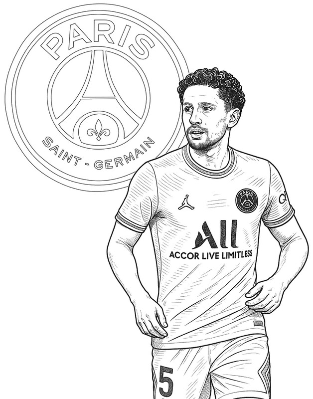 Coloring page Marquinhos