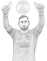 Kolorowanka Donnarumma