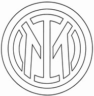 Dibujo para imprimir - Nuevo logotipo - Inter de Milán